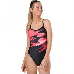 Speedo Bañador Boom Placement Thinstrap Mujer