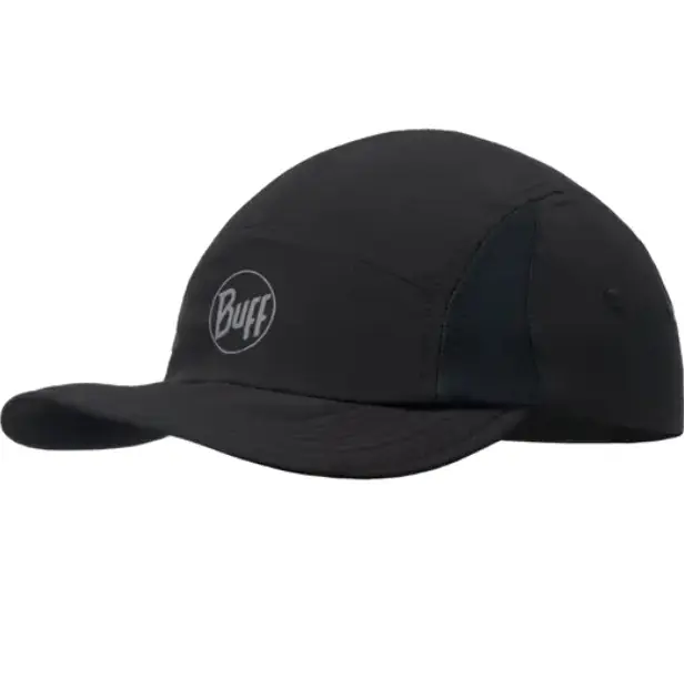 BUFF GORRA 5 PANEL GO SOLID BLACK