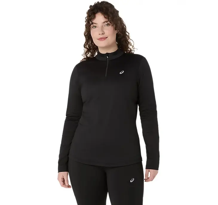 ASICS CAMISETA CORE 1/2 ZIP WINTER TOP W