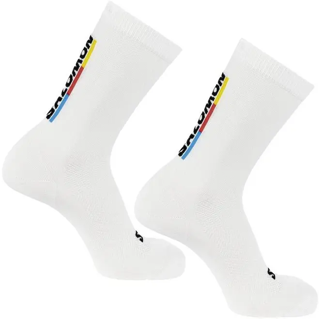 SALOMON MITJONS PULSE RACE FLAG CREW