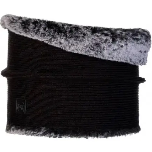 BUFF NECKWARMER KNITTED KESHA BLACK