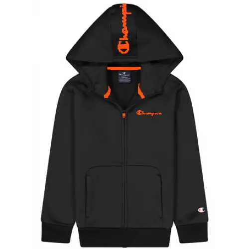 CHAMPION DESSUADORA HOODED ZIP LOGO CLASSICS JUNIOR