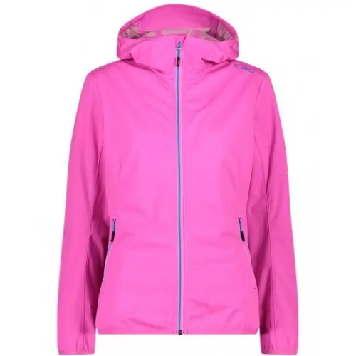 CMP CHAQUETA SOFT SHELL WOMAN JACKET FIX HOOD MUJER