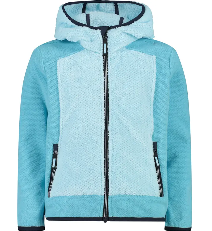 CMP POLAR HIGH LOFT FIX HOOD KID