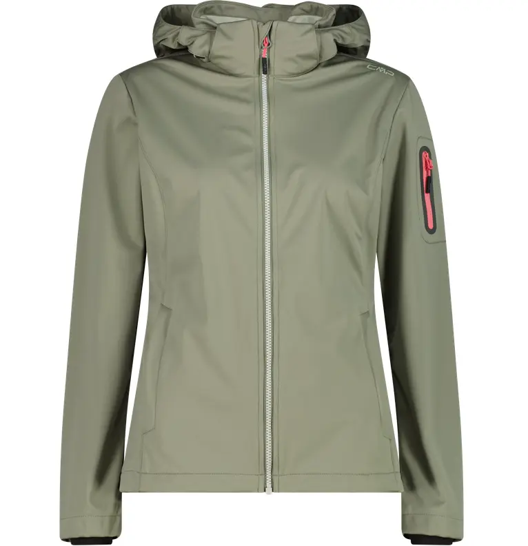 CMP JAQUETA SOFTSHELL ZIP HOOD W