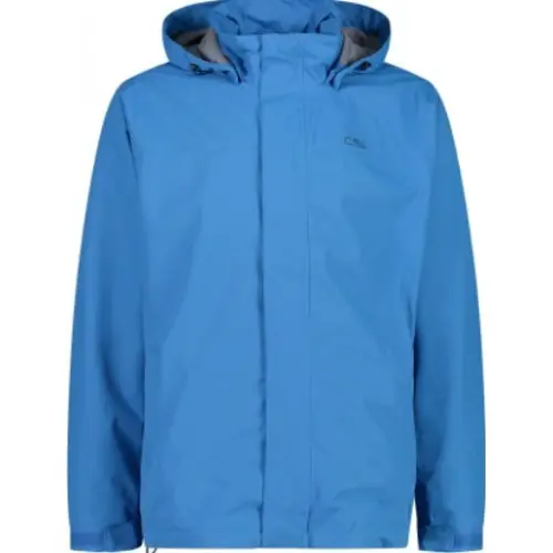 CMP CHAQUETA IMPERMEABLE MAN JACKET SNAPS HOOD