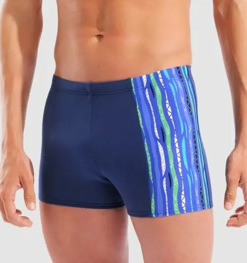ARENA BOXER STRIPES SWIM SHORT