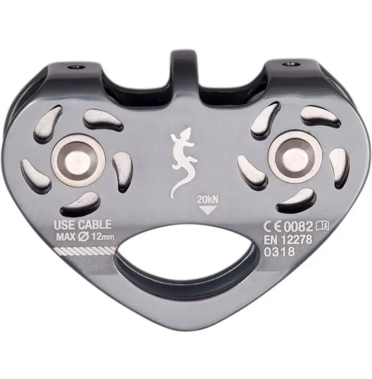 FIXE POLEA DOBLE TIROLINA CABLE /CUERDA