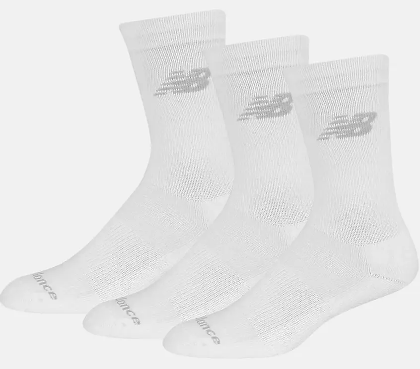 NEW BALANCE CALCETINES PERFORMANCE COTTON CUSHION CREW 3 PACK