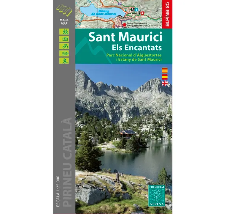 ALPINA MAPA SANT MAURICI ELS ENCANTATS