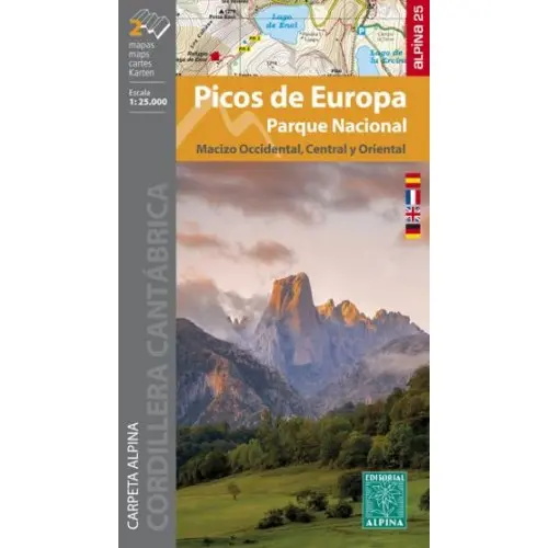 ALPINA MAPA PICOS DE EUROPA PARQUE NACIONAL
