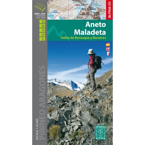 ALPINA MAPA ANETO MALADETA PARQUE NATURAL POSETS MALADETA