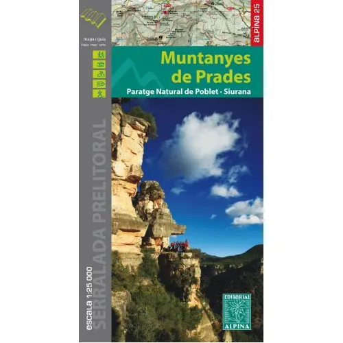 ALPINA MAPA MUNTANYES DE PRADES