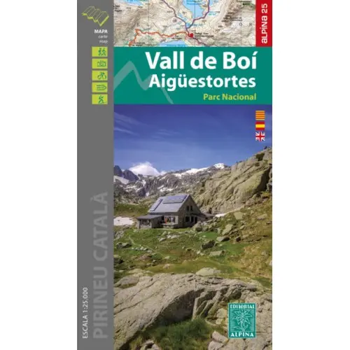 ALPINA MAPA VALL DE BOI AIGÜESTORTES