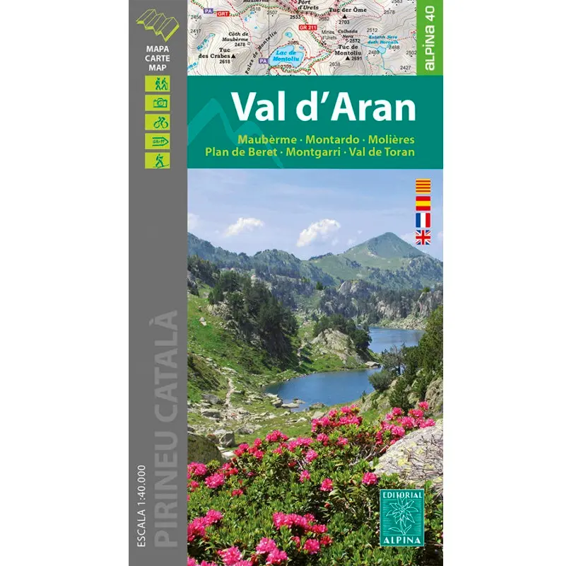 ALPINA MAPA VAL D'ARAN
