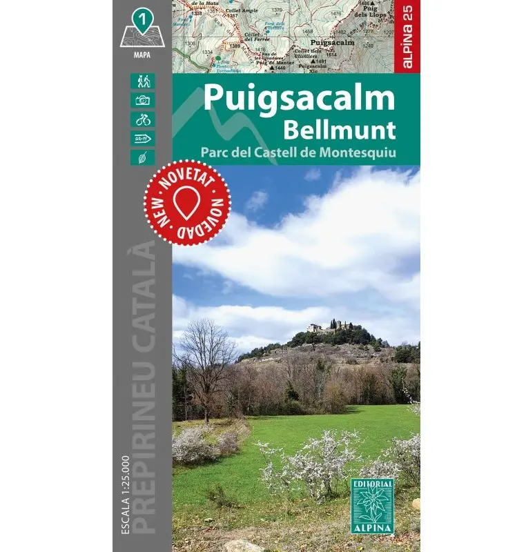 ALPINA MAPA PUIGSACALM BELLMUNT