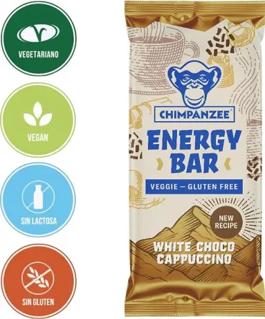 CHIMPANZEE BARRITA ENERGETICA CHOCOLATE CAPUCCINO 55g