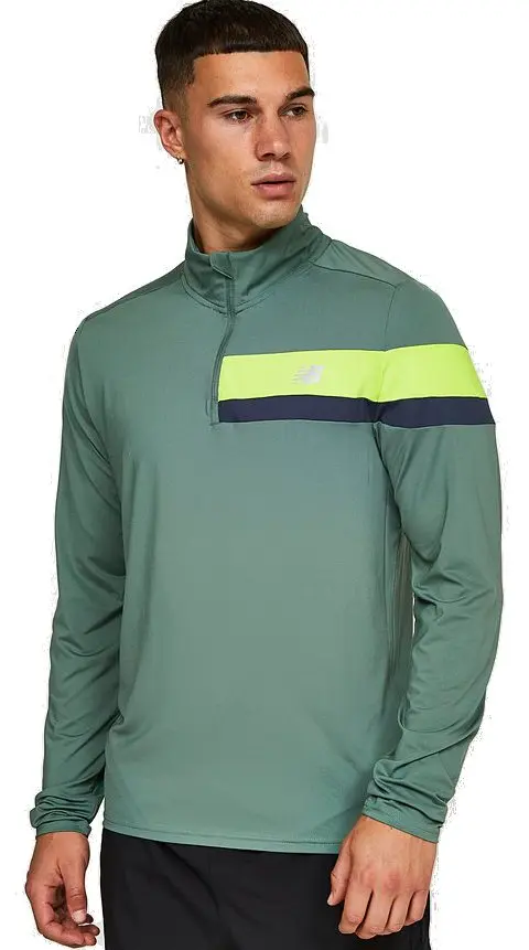 NEW BALANCE CAMISETA ACCELERATE HALF ZIP