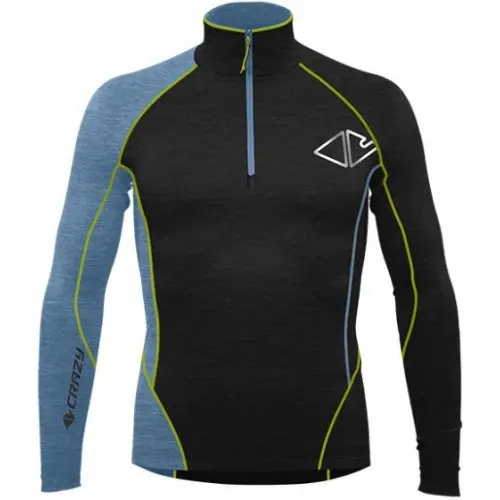 CRAZY CAMISETA PULL FAHRENHEIT ZIP MERINO