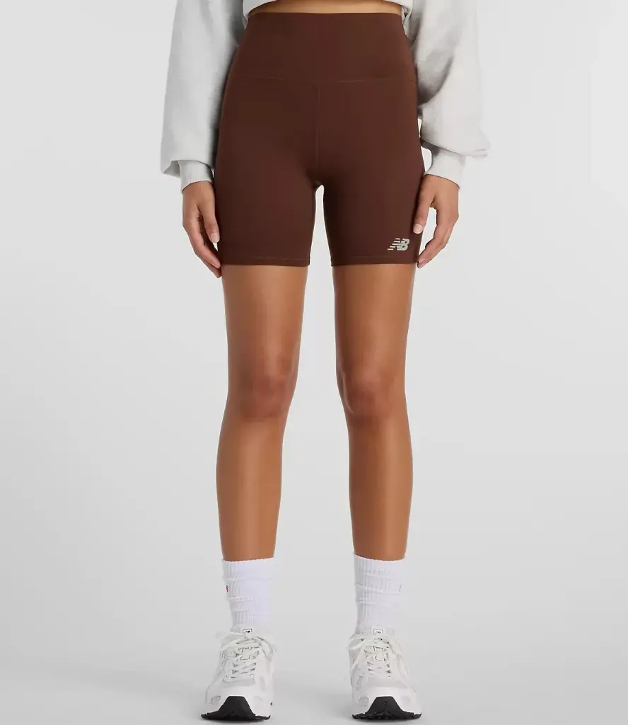 NEW BALANCE MALLA HARMONY HIGH RISE SHORT 6" MUJER