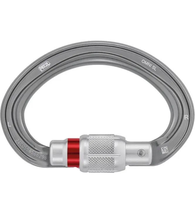 PETZL MOSQUETON OMNI SCREW LOCK