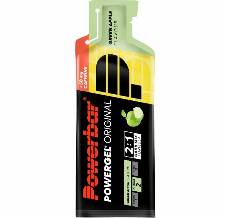 POWERBAR GEL POMA VERDE+CAFEINA