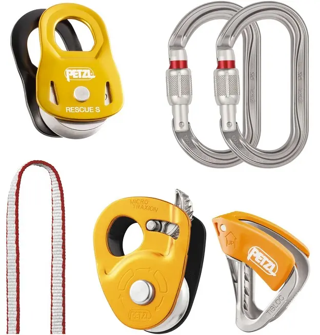 PETZL POLIPASTO CREVASSE RESCUE KIT