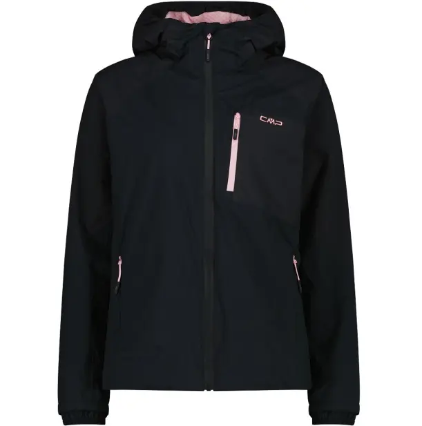 CMP CHAQUETA IMPERMEABLE WOMAN JACKET HIGHLOFT FIX HOOD MUJER