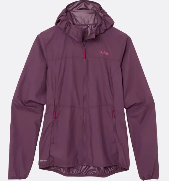 RAB CORTAVIENTO WINDGATHER HOODY MUJER