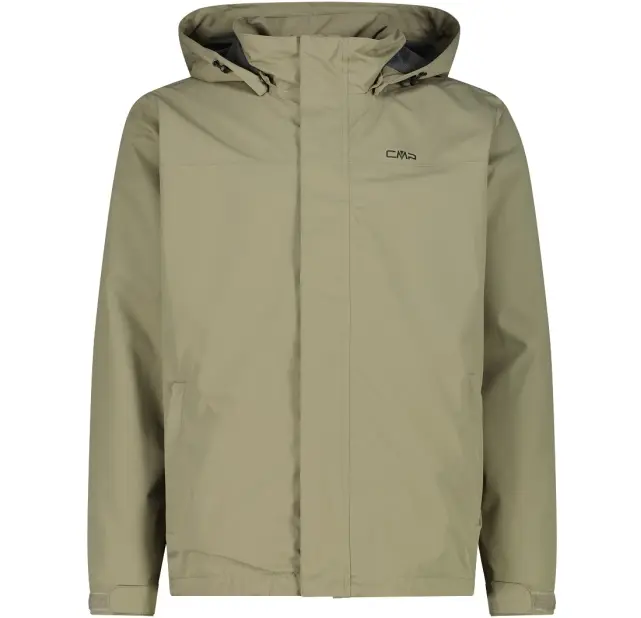 CMP CHAQUETA IMPERMEABLE MAN JACKET SNAPS HOOD 