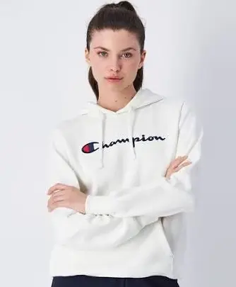CHAMPION DESSUADORA LOGO HOODIE W
