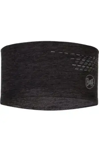 [118098999] BUFF HEADBAND DRYFLX SOLID BLACK