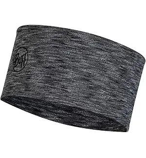 [118175901] BUFF HEADBAND MERINO GRAPHITE MULTI STRIPES