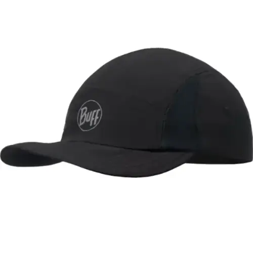 BUFF GORRA 5 PANEL GO SOLID BLACK