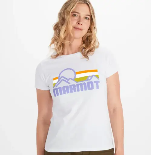 [1259318893] MARMOT SAMARRETA COASTAL TEE SS W