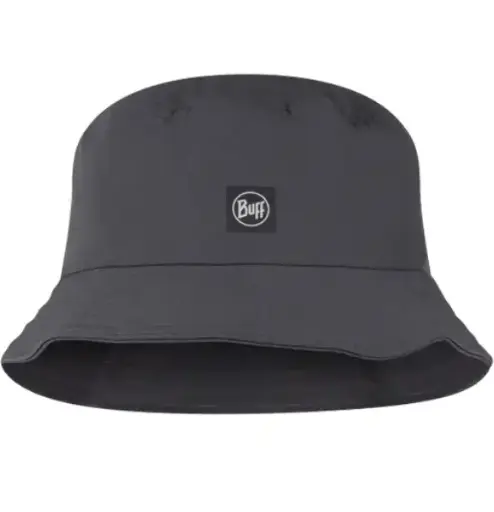BUFF SOMBRERO ADVENTURE BUCKET HAT SOLID ASH