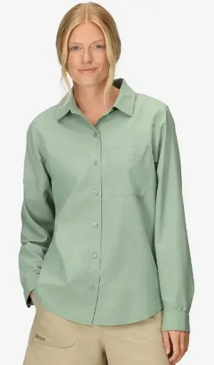 MARMOT CAMISA AIR EXCHANGE UPF40 LONG SLEEVE SHIRT MUJER