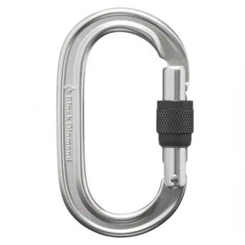 BLACK DIAMOND MOSQUETON OVAL KEYLOCK SCREWGATE