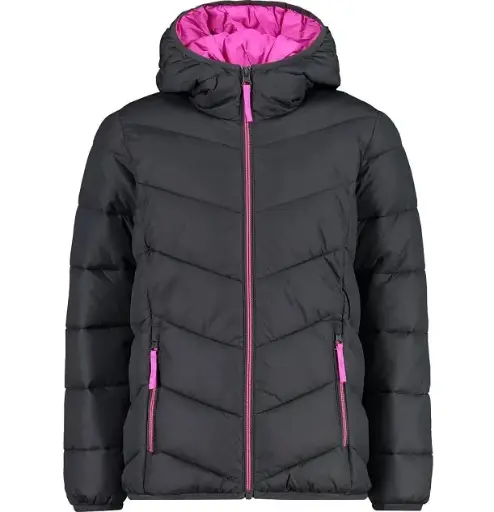 CMP CHAQUETA FIBRA GIRL JACKET FIX HOOD JUNIOR