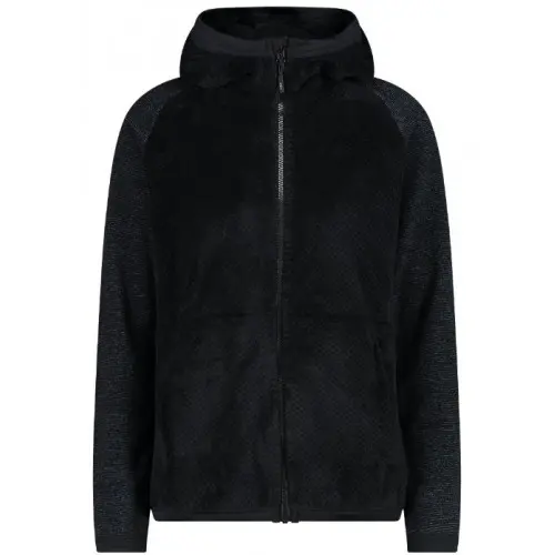 CMP POLAR HIGHLOFT FLEECE JACKET HOOD DONA