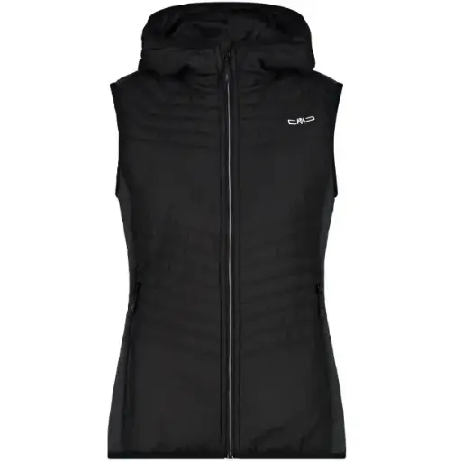 CMP CHALECO KNIT TECH HYBRID VEST FIX HOD MUJER
