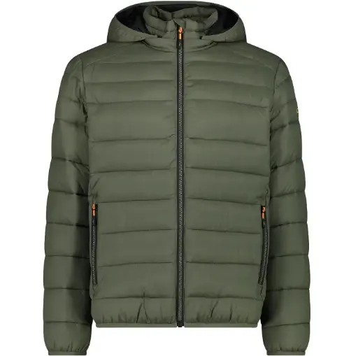 CMP CHAQUETA FIBRA MAN JACKET SNAPS HOOD
