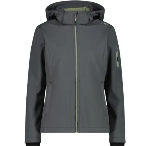 CMP JAQUETA SOFTSHELL ZIP HOOD W