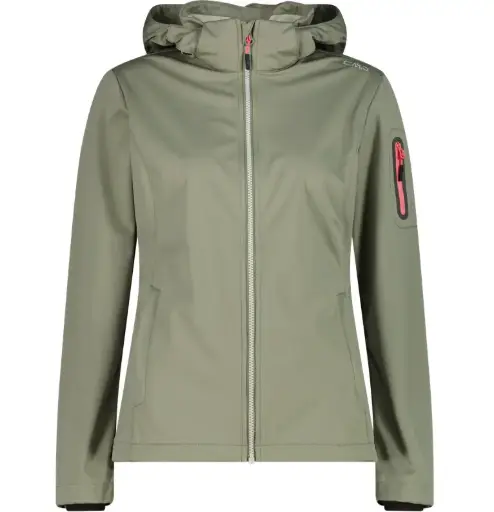 CMP JAQUETA SOFTSHELL ZIP HOOD W