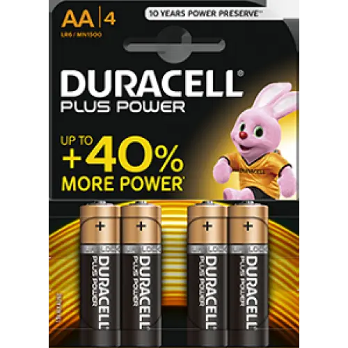 [4017641] DURACELL PLUS POWER PILA ALCALINA AA
