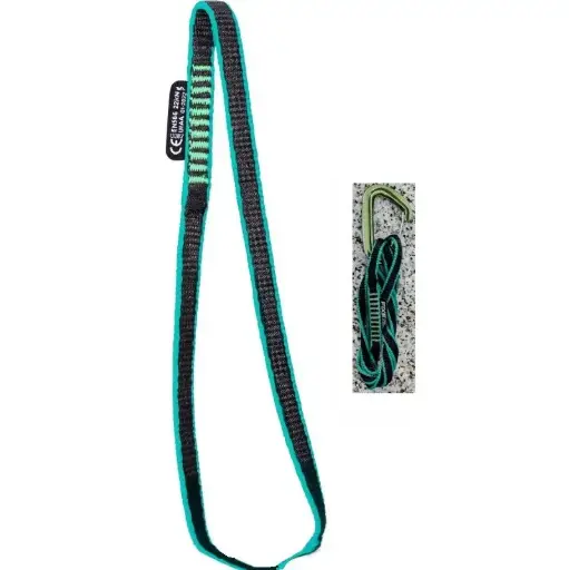 [552] FIXE ANILLO BAGA DE CINTA DYNEEMA 10mm 65cm