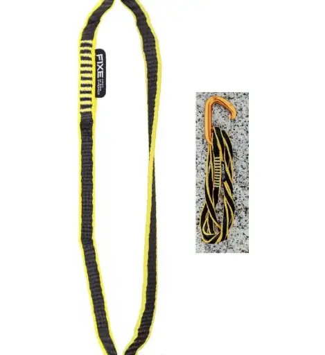 [553] FIXE ANILLO BAGA DE CINTA DYNEEMA 10mm 80cm