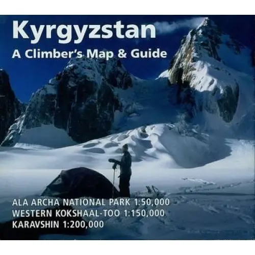 [AAC06858] MAPA KYRGYZSTAN A CLIMBER'S MAP & GUIDE