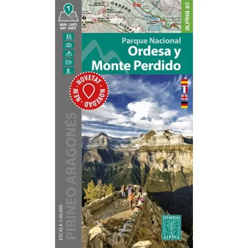 [ALP01650] ALPINA MAPA ORDESA Y MONTE PERDIDO PARQUE NACIONAL