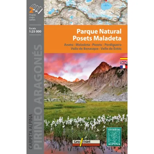 [ALP02943] ALPINA MAPA POSETS MALADETA PAQUE NATURAL